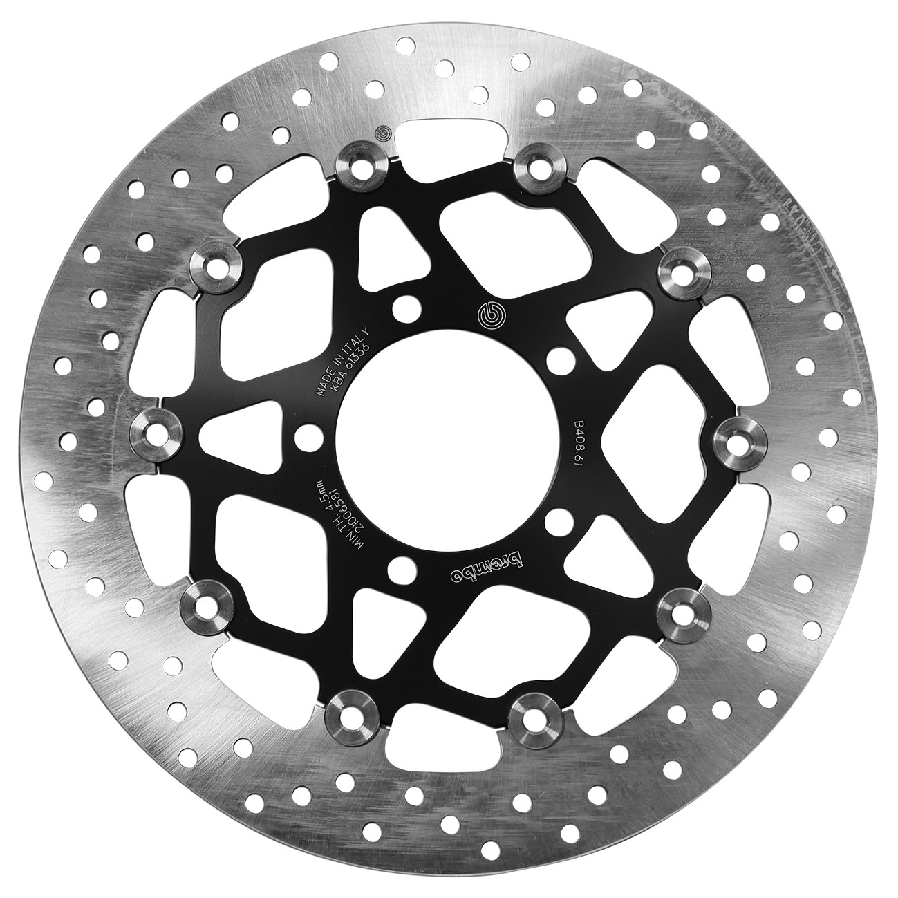 BREMBO brzdový kotouč KAWASAKI GPZ 305 (BELT DRIVE) 90-96, GTR 1400 (GRAND TOURER), (ABS) 07-17, Z 1000 R ABS 17-18, ZX-10R 1000 (NINJA), ABS (NINJA) 08-19, ZZR 1400 A, D, (PERFORMANCE) 06-13 (THP945, THP945W, THP945Z)