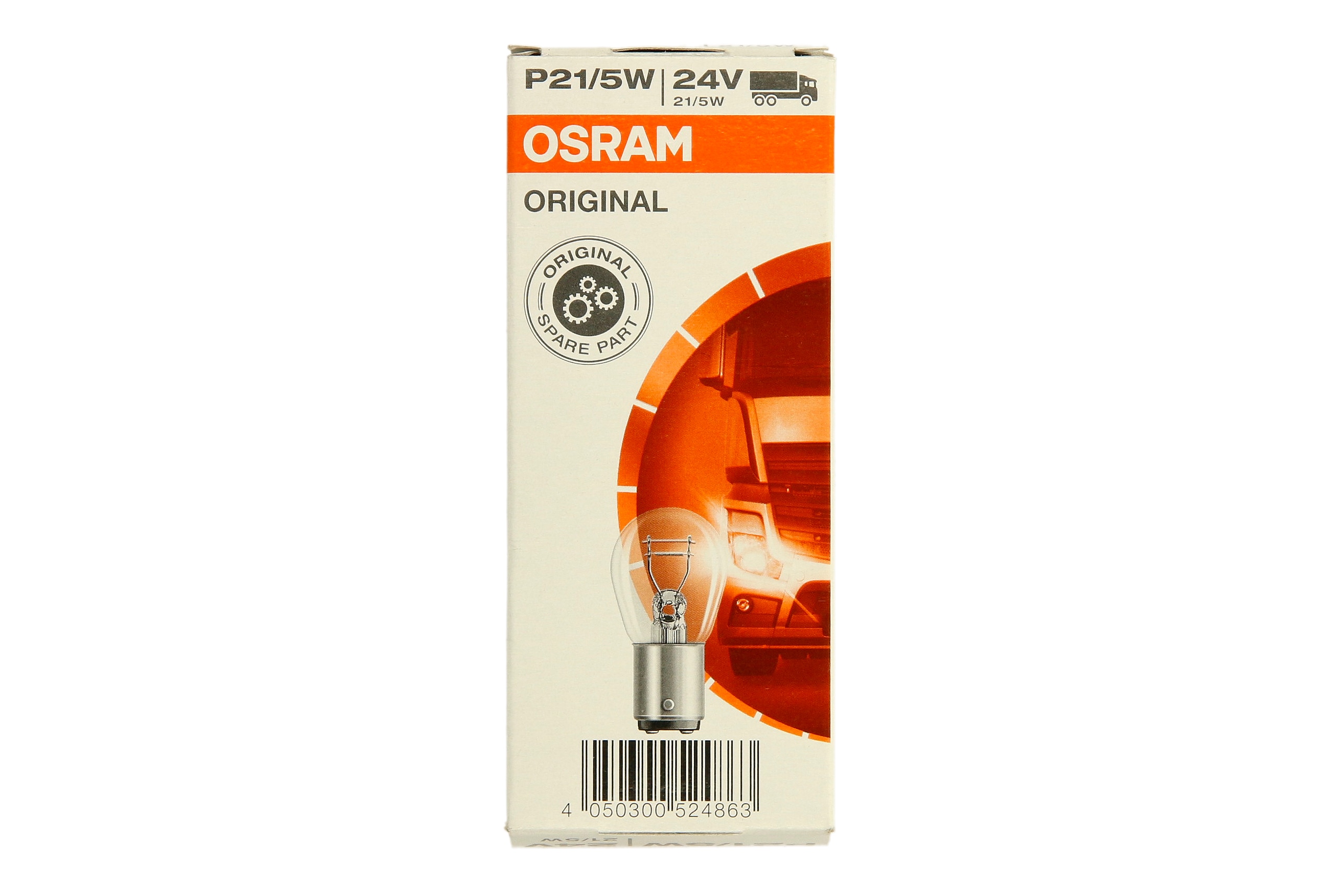 Автолампа 21/5W P21/5W 24V 21/5W BAY15D/КРАТН. X10 OSRAM (7537) osram фото 4
