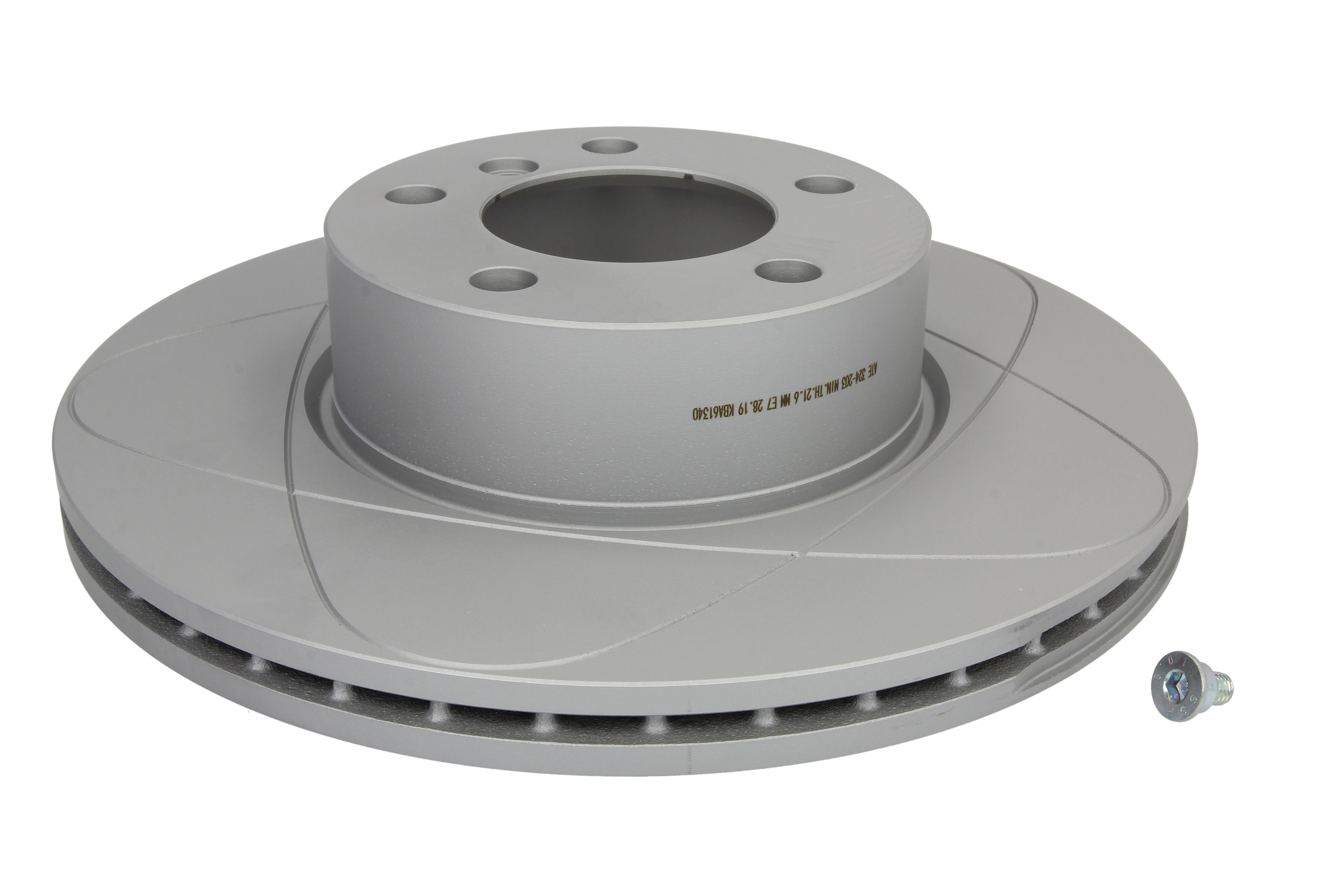 Диск гальмівний, 1шт, ATE PowerDisc, Вентильований, Наскрізні насічки, передн , лів/прав, зовнішній діаметр 312 мм, товщина 24 мм, BMW 1 (F20), 1 (F21), 2 (F22, F87) 1.6-3.0 12.04-