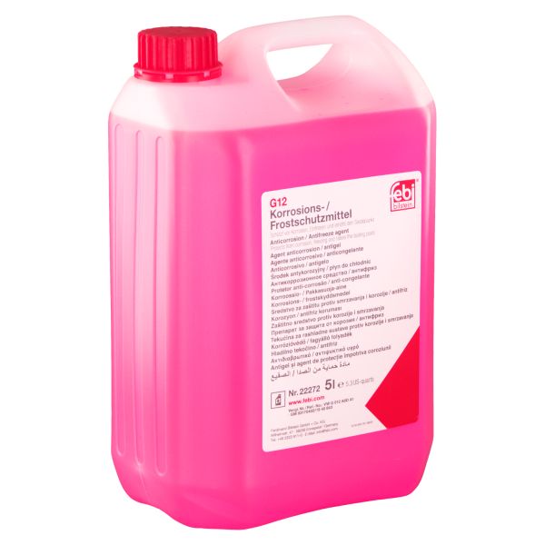 Antigel lichid racire rosu G12 -38C 5L