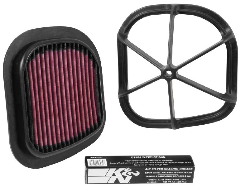 K&N vzduchový filtr HUSQVARNA FC 250, 450, 350 14-15, FE 501, 350, 250 14-15, TC 250, 85, 125 14-15, TE 300, 125, 250 14-15, KTM SX 125, 150, 250, 144 07-15, SX-F 250 07-14, SXS 125, 250 07-08