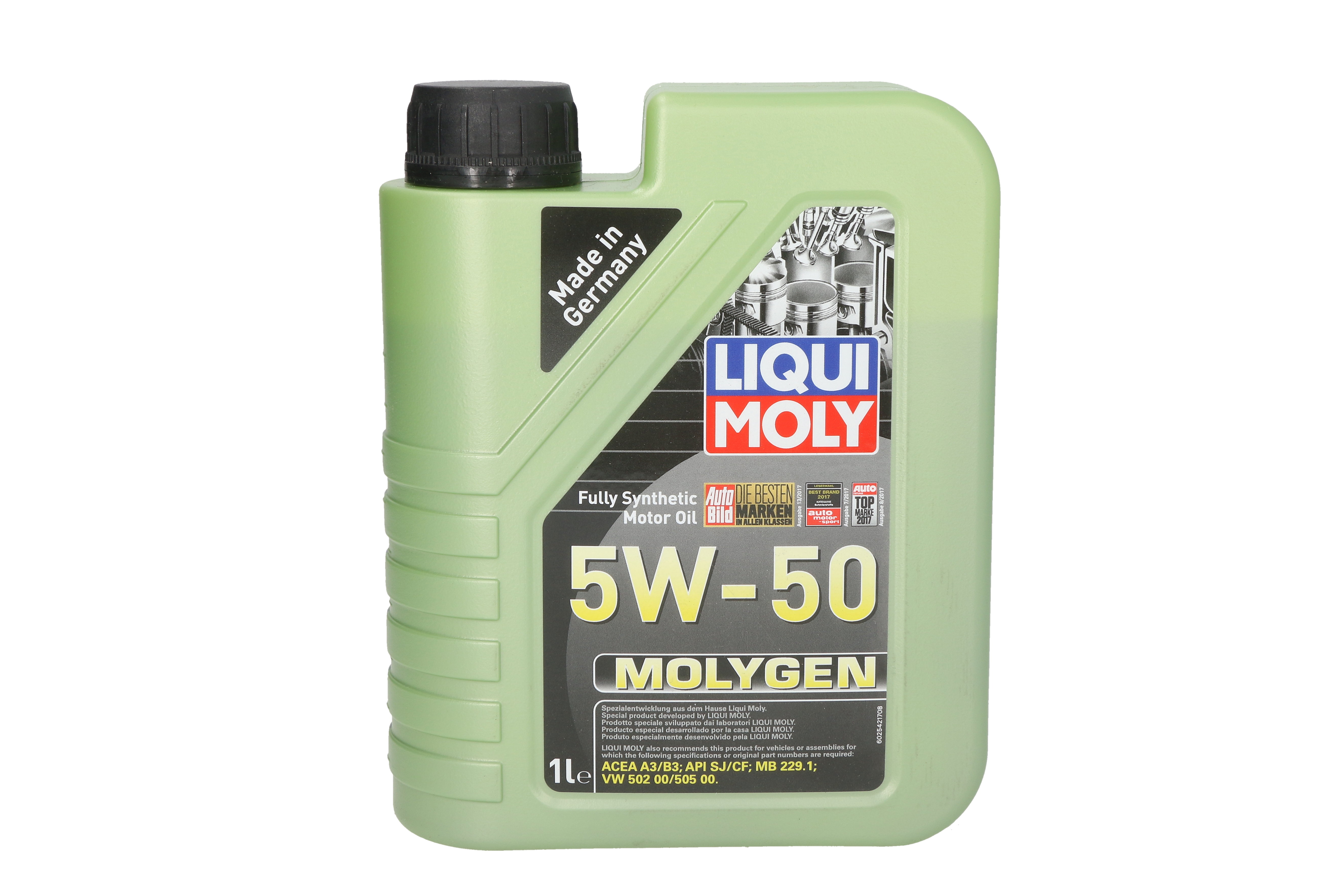 Моторна олива Molygen (1L) 5W50 ,API CF, SJ, MB 229.1, VW 502.00, VW 505.00