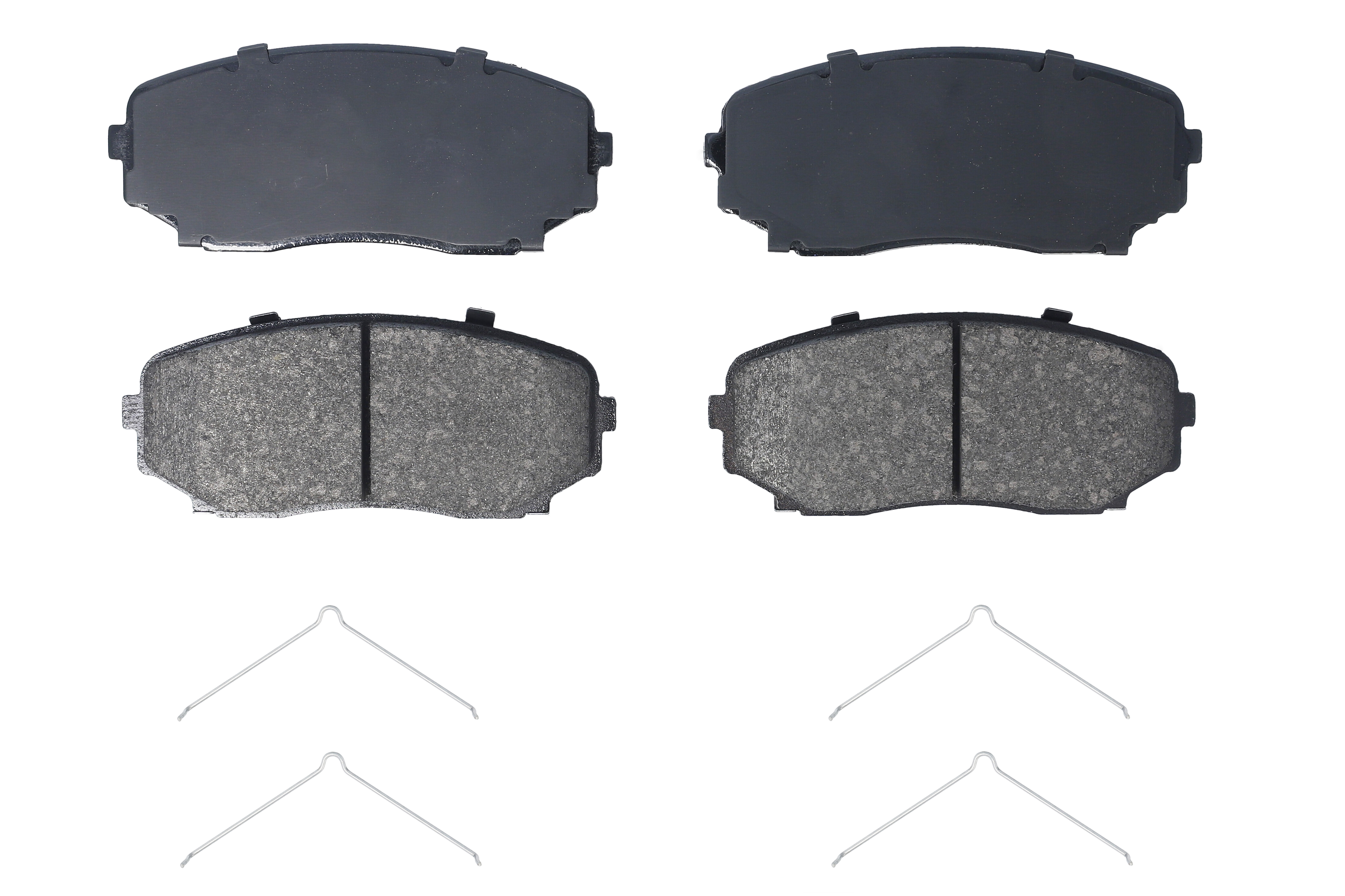 Комплект гальмівних колодок передн , FORD USA EDGE, MAZDA CX-5, CX-7, CX-9, MITSUBISHI ECLIPSE CROSS, GRANDIS, L200 / TRITON, OUTLANDER III, PAJERO PININ I, PAJERO SPORT III 1.5-3.7 10.99-