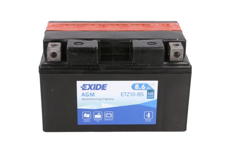 EXIDE startovací baterie APRILIA RSV 1000 RSV4 R APRC FACTORY, RSV4 R, RSV4 R APRC, RSV4 R APRC FACTORY SE, -4, FACTORY SPRC SE RSV4, R, RSV4 R FACTORY, RR (MILLE), RSV4 R APRC ABS, FACTORY RSV4, R (FACTORY), RSV4 FACTORY ABS, RSV4 R ABS, RSV4 R APRC FACT