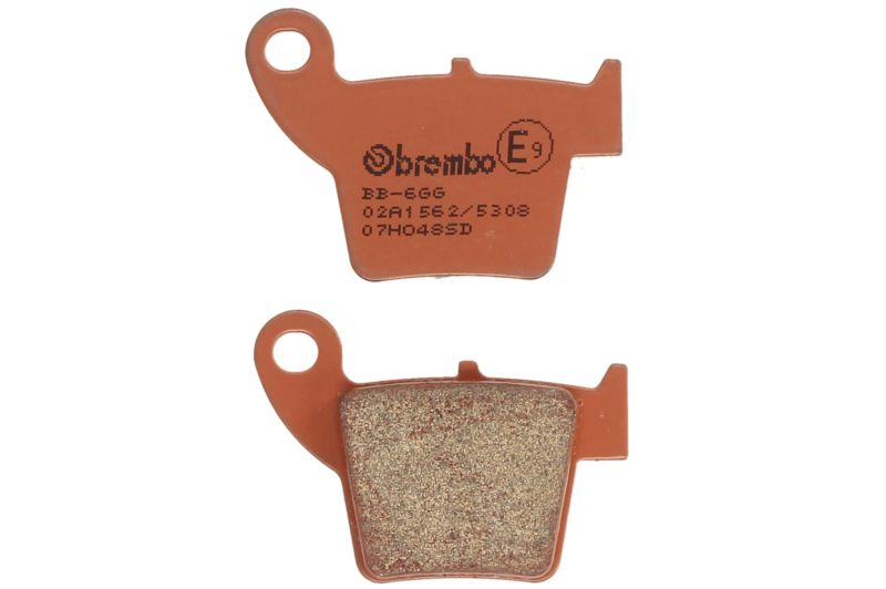 Levně BREMBO sada brzdových destiček, kotoučová brzda HM CR 125 SUPERMOTARD 04-06, CRE 250 SUPERMOTARD, 450 F ENDURO, 250 X ENDURO, 125 ENDURO, 250 F