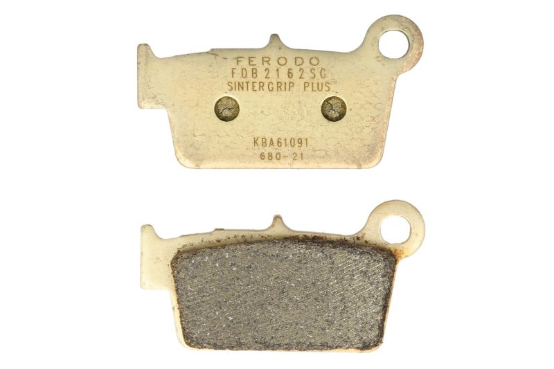 FERODO sada brzdových destiček, kotoučová brzda APRILIA RXV 550, 450 06, SXV 550, 450 06-07, BETA RR 250 2T, 300 2T, 350 4T, 430 4T, 390 4T, 480 (ENDURO 4T) 15, XTRAINER 300 CROSSTRAINER 15, KAWASAKI KLX 450 R 07-08, KX 250F, 450F 04-19, SUZUKI RM-Z 450, 