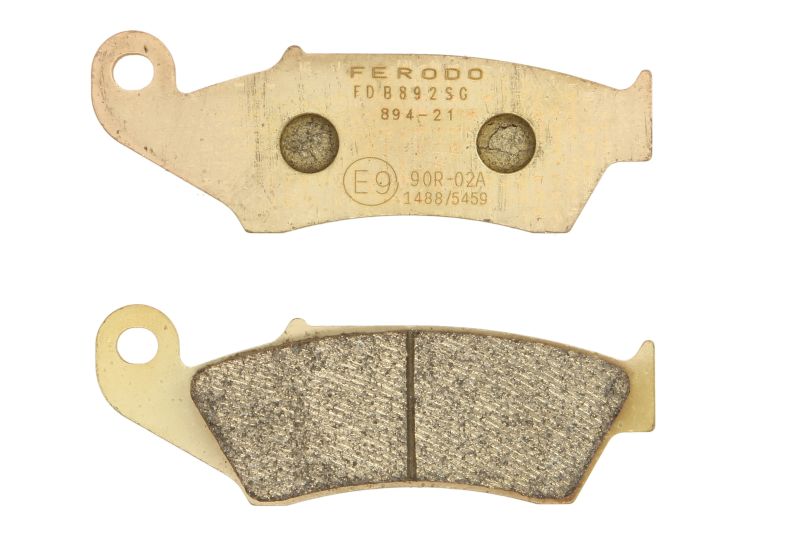 Levně FERODO sada brzdových destiček, kotoučová brzda APRILIA RXV 550, 450 06, BETA RR 250 2T, 300 2T, 350 4T, 430 4T, 390 4T, 480 (ENDURO 4T) 15, XTRAINER