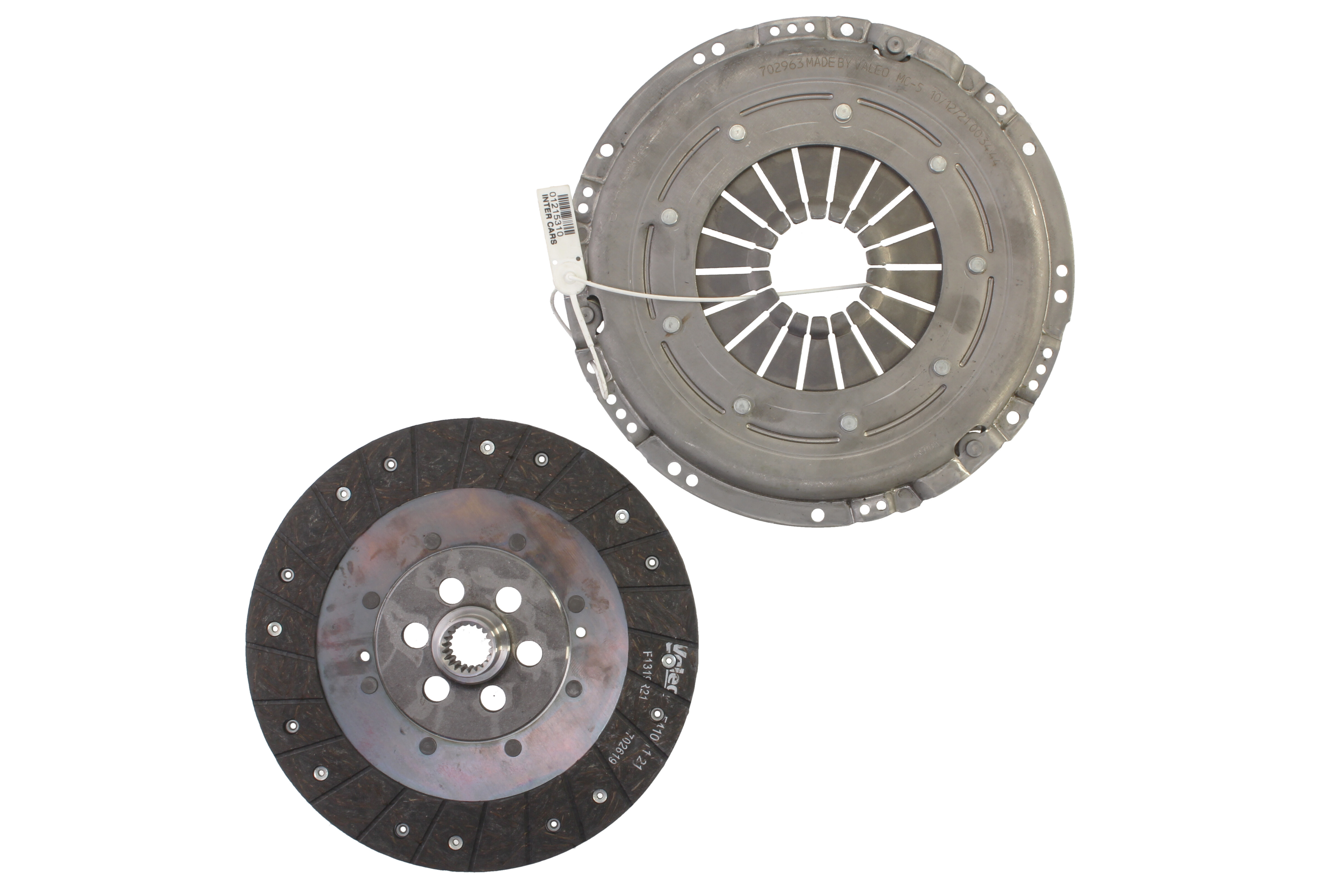 Комплект сцепления CLUTCH SET (DISC+PRESSURE PLATE) HEC RENAULT MEGANE 1.5 DIESEL 9/ VALEO (828033) Valeo фото 3
