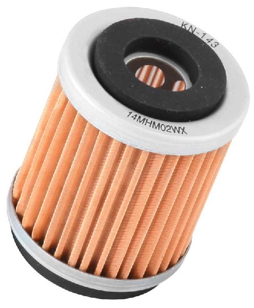 K&N olejový filtr MBK XC 125 F (FLAME), T (FLAME) 00-03, YAMAHA SR 125 96-02, TT 600 R 97-00, TW 125 (TRAILWAY) 99-03, XC 125 TR (CYGNUS) 96-99, YFB 250 (TIMBERWOLF), FW 4WD (TIMBERWOLF) 92-00, YFM 250 (BEAR TRACKER), AN (BRUIN), (BIG BEAR) 00-09, YTM 225