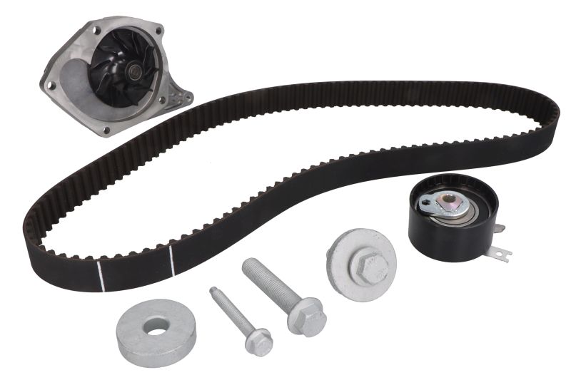 Set pompa apa si curea distributie RENAULT GRAND SCENIC III (JZ0/1_) 1.5 dCi (JZ0A) 86 CP din 2009 - 2016, Bosch, 4x Stickere auto cu RENAULT