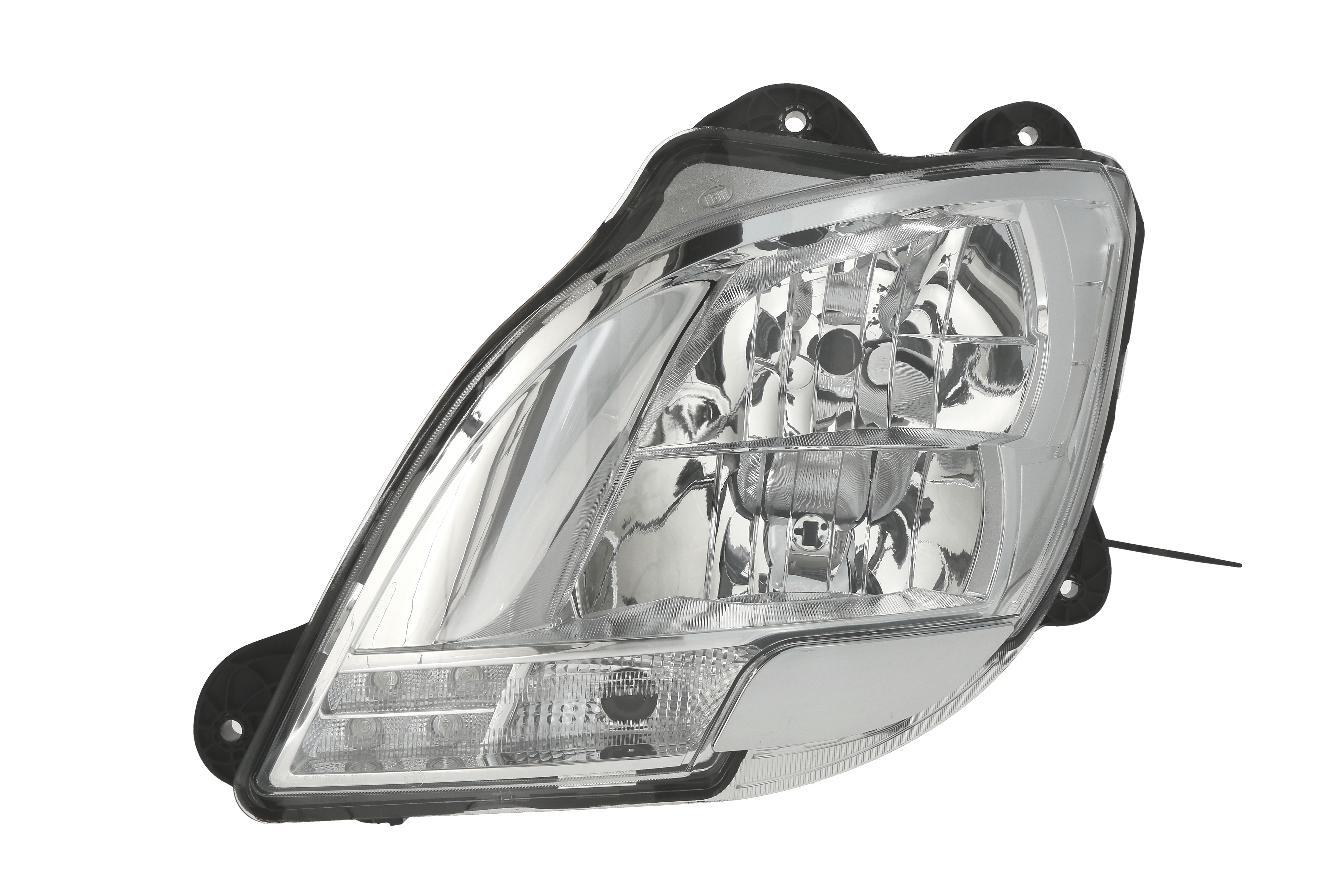 Фара лів (H1/H7/LED/PY21W, ручн, без мотора, колір відбивача: хром) DAF CF, XF 106 10.12-