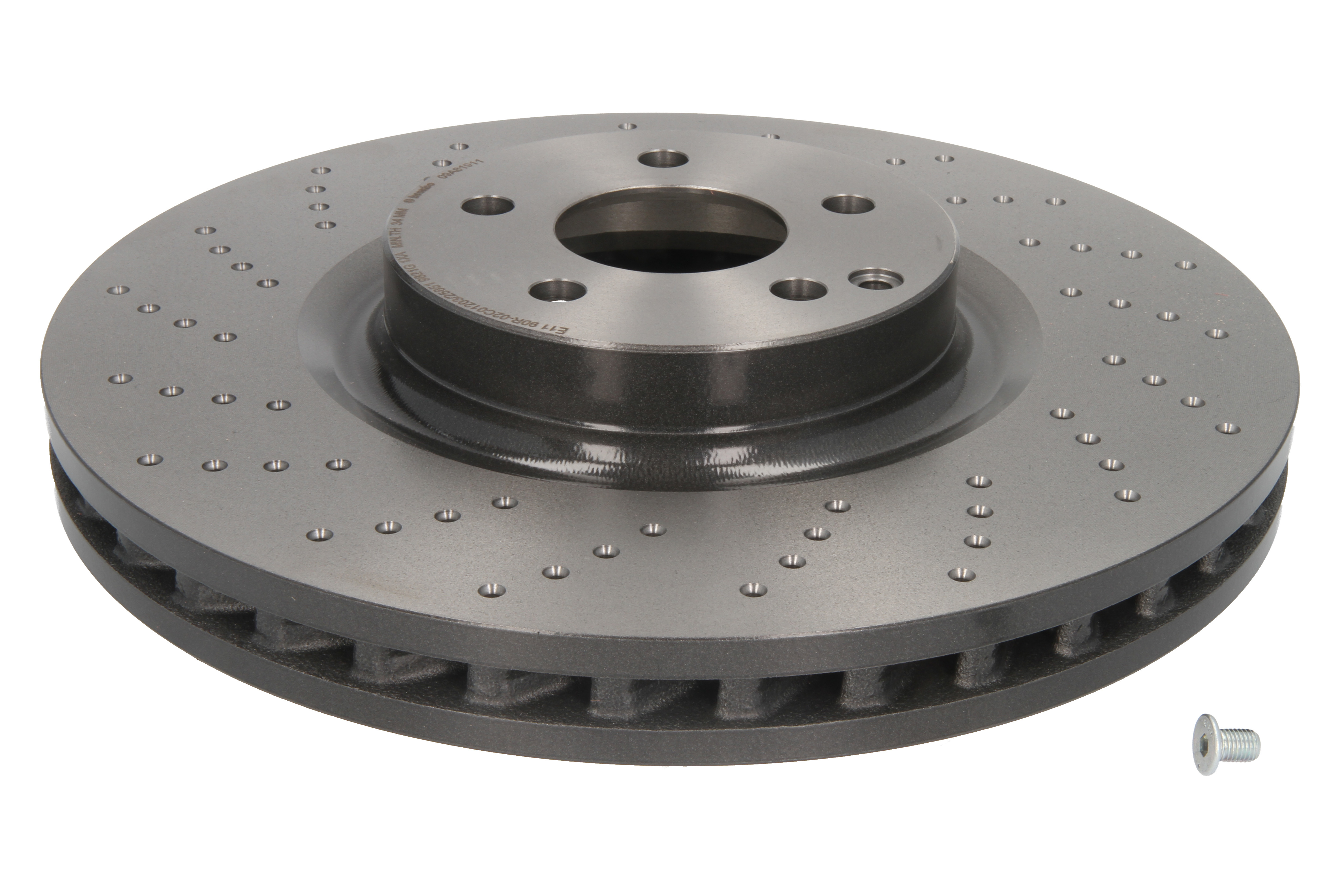 Диск гальмівний MB S-CLASS (W221) 4.7 2005.09-2013.12 BREMBO (09.A819.11) BREMBO фото 3