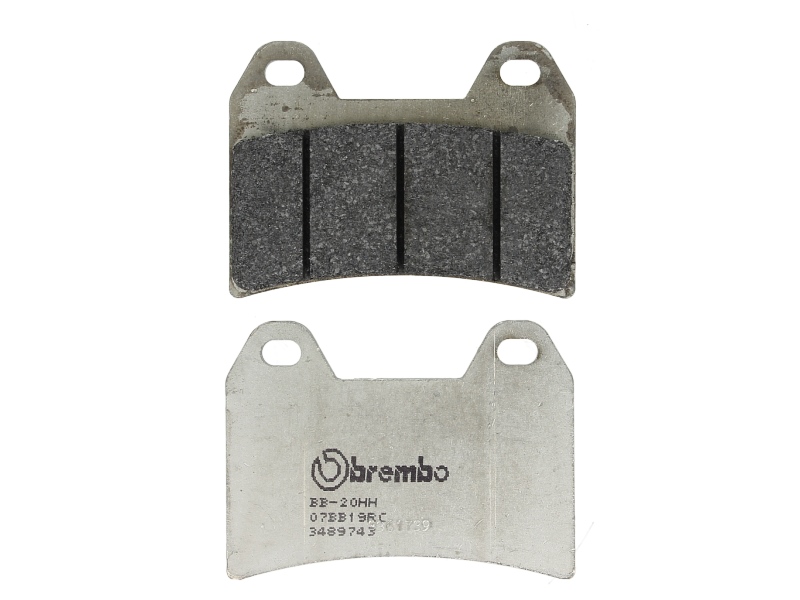 BREMBO sada brzdových destiček, kotoučová brzda APRILIA PEGASO 650 (FACTORY), (STRADA) 04-07, RS 250 98-02, RST 1000 (MILLE FUTURA) 01, RSV 1000 R, R (MILLE), (MILLE), SP 97-04, SL 1000 (FALCO) 00-04, BMW F 800 ST, S, S ABS, R, ST ABS, R ABS 06-13, G 650 