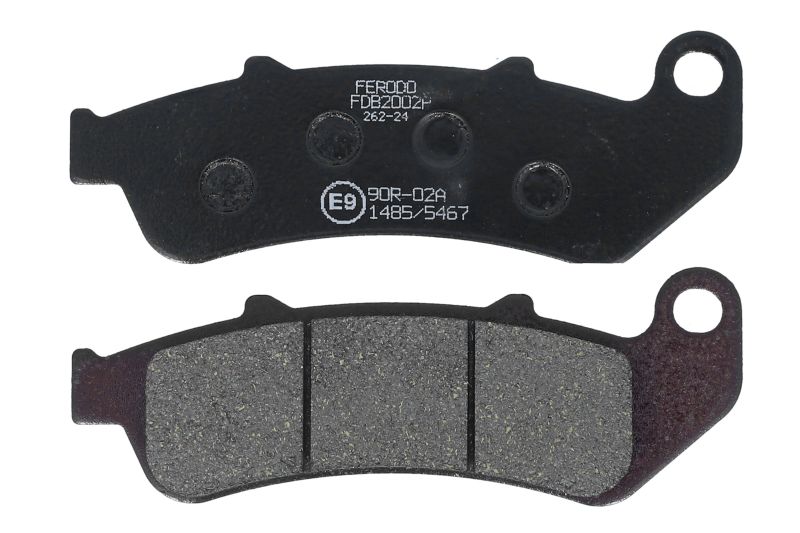 FERODO sada brzdových destiček, kotoučová brzda HONDA CBR 1000 F 93-99 (FDB2002, FDB2002ST, 06455 MZ1 405, 06455 MZ2 405, 06455-MZ2-415)
