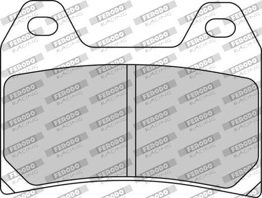 FERODO sada brzdových destiček, kotoučová brzda APRILIA PEGASO 650 (STRADA) 04-10, RS 250 98, RST 1000 (MILLE FUTURA) 01-04, RSV 1000 R, R (MILLE), (MILLE), SP, RR (TUONO) 97-04, SL 1000 (FALCO) 00-05, SMV 750ABS (DORSODURO), 1200 ATC ABS (DORSODURO), 750