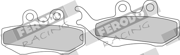 FERODO sada brzdových destiček, kotoučová brzda AJP PR3 125 (SUPRMOTARD), 200 (ENDURO), 125 (ENDURO), 200 (SUPERMOTARD) 08, APRILIA CLASSIC 50 92-98, ETX 125 98-01, MX 50 SM 03-06, PEGASO 125 94-99, RS 50 99-05, RX 50 (RACING), 125, 50 92-06, SX 50 07-13,