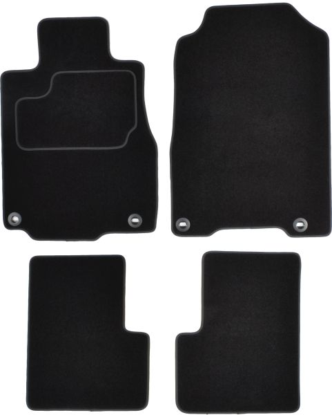 Set Covorase Auto Si Tavita Portbagaj HONDA CR-V IV (RM_) din 2012-2015, Cauciuc, Protectie Porbagaj, 4x Stickere auto cu HONDA