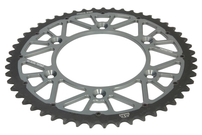 JT SPROCKETS řetězová rozeta BETAMOTOR RR 400, 250, 125 2T, 450 13-21, HONDA CR 125R, 500R, 500, 250R, 250 83-08, CRF 250X, 450R, 450R-B, 150F, 450X, 250R, 230F, 230M, 450RX, 450L, 250RX, 250R (USA), 450 (MOTARD), 250R-B, 230L, 450 (SUPERMOTARD) 02-20, CR