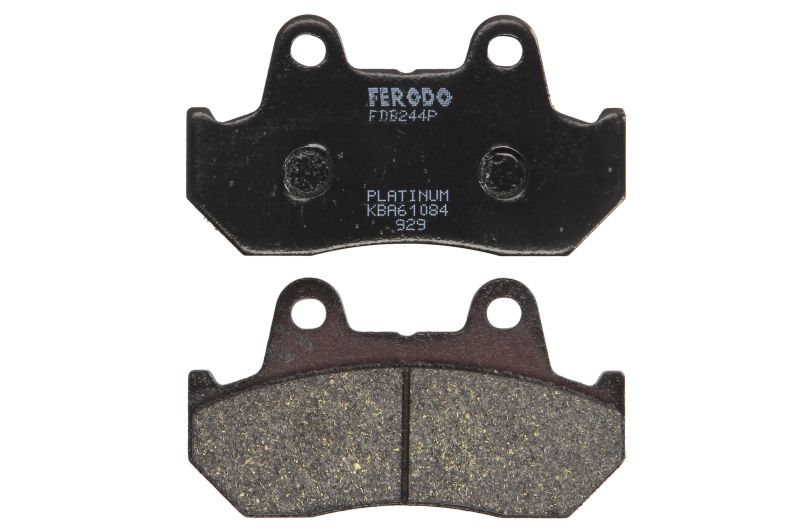 Levně FERODO sada brzdových destiček, kotoučová brzda HONDA CB 1100R, 900F (BOL D'OR) 81-83, CBX 650 E 83-84, CMX 450 C (REBEL) 86-87, CX 500C (CUSTOM),