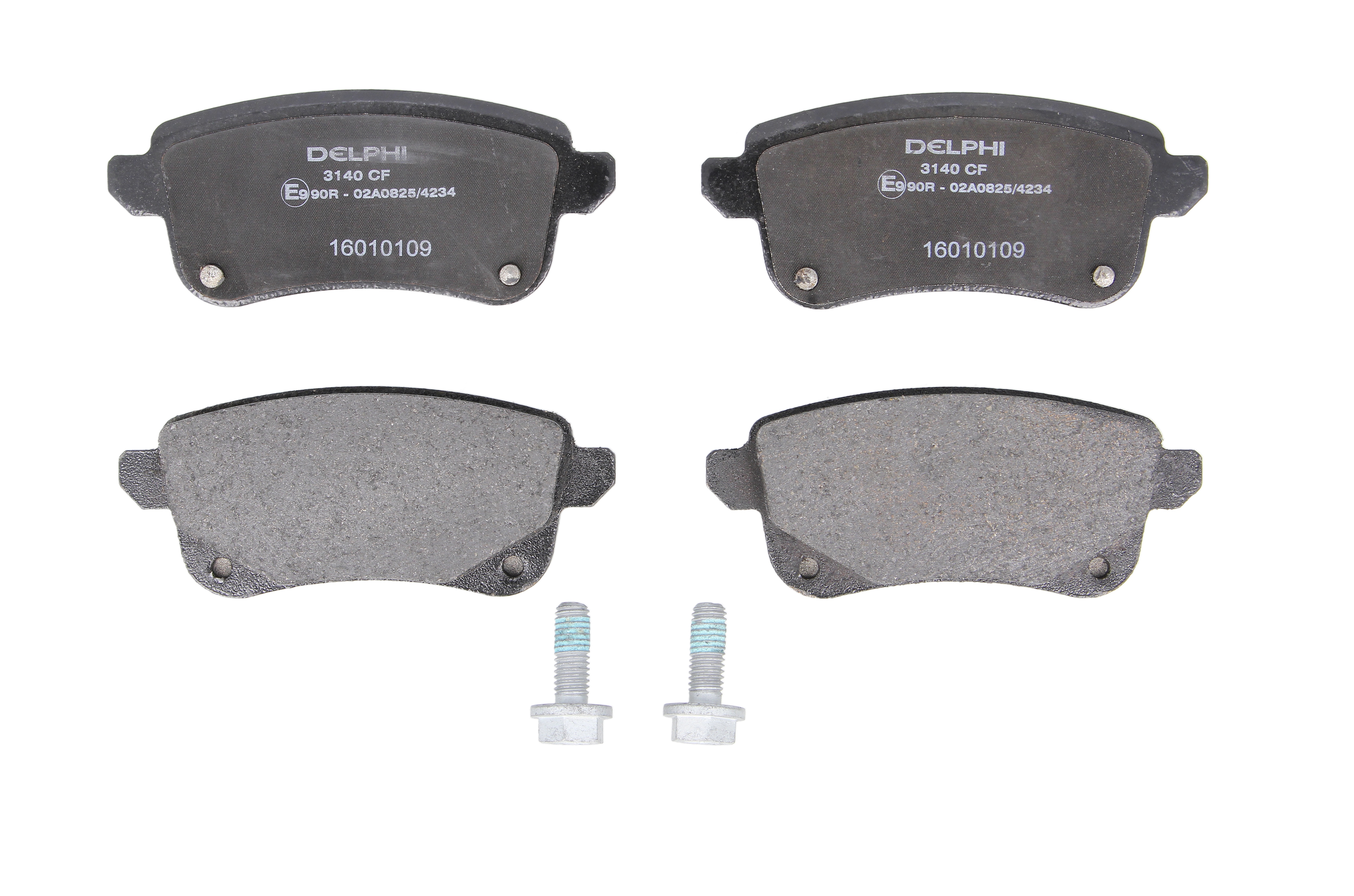 Комплект гальмівних колодок задн , RENAULT ARKANA I, GRAND SCENIC III, MEGANE IV, SCENIC III 1.0-2.0D 12.08-