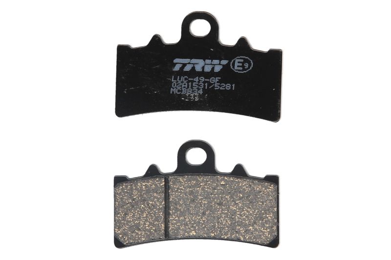 TRW MOTO sada brzdových destiček, kotoučová brzda BMW C 400 GT 19, G 310 16, KTM DUKE 390, 125, 200 11-20, RC 125, 200, 390, 390 R 14-20