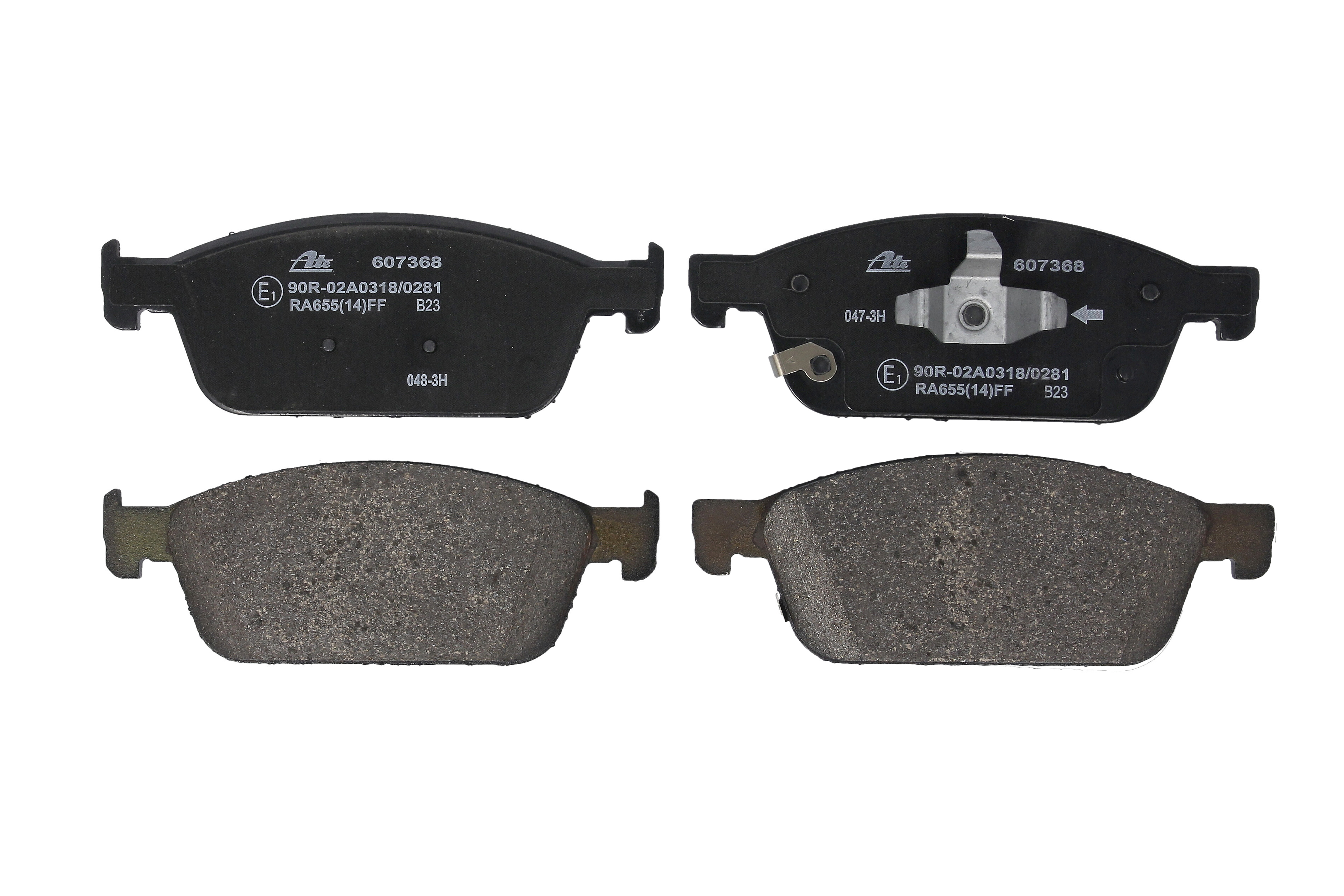 Комплект гальмівних колодок передн , FORD FOCUS III, KUGA II, TOURNEO CONNECT V408 NADWOZIE WIELKO, TRANSIT CONNECT, TRANSIT CONNECT V408 1.0-2.5 07.12-