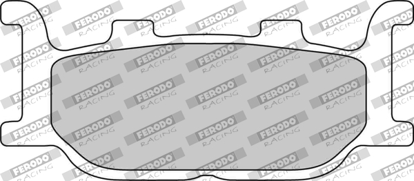 FERODO sada brzdových destiček, kotoučová brzda ITALJET JUPITER 150, 125, 250 01-02, KTM SX 525, 450 SMR 05-06, LINHAI MONARCH 125T, 150T 06, MBK SKYLINER 400 04, YAMAHA FZ6 600 NA (ABS), N, S (FAZER), S (FAZER ABS) 04-10, MT-03 660 06-12, SR 125 97-03, T