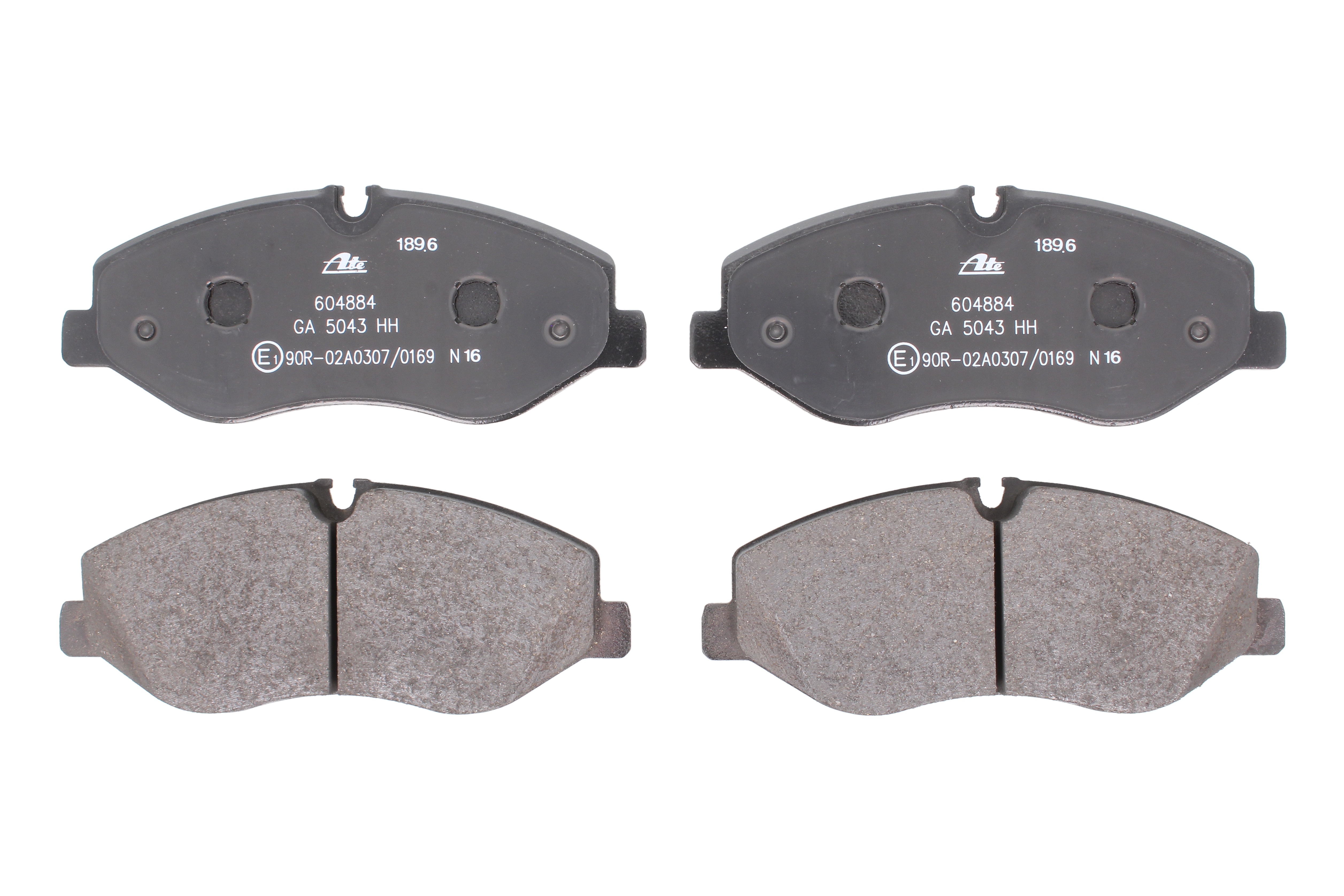 Колодки тормозные (передние) MB Vito (W447) 14- фото 6