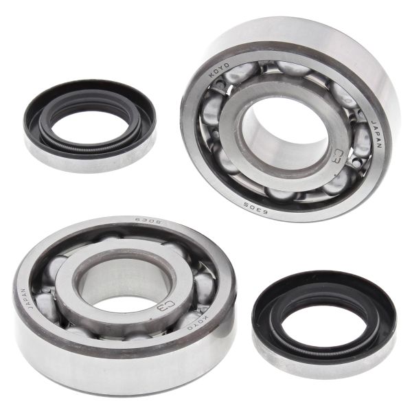 ALL BALLS crankshaft bearings with seals KAWASAKI KDX 200 83-90, KOYO