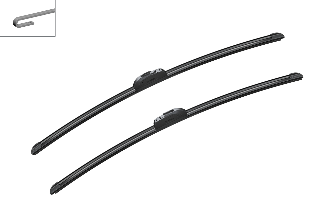 Set stergatoare auto DODGE CARAVAN (RG_) din 2000-2007, Bosch Aerotwin Retrofit, din cauciuc siliconat rezistent