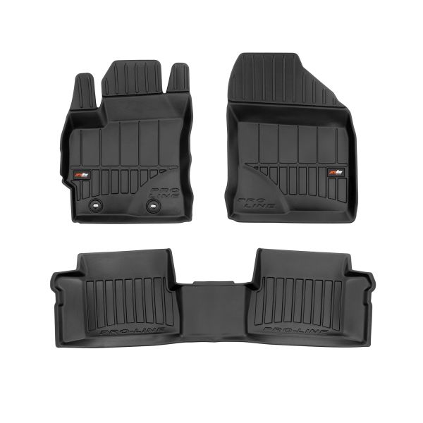 Set Covorase Auto Si Tavita Portbagaj TOYOTA AURIS (_E18_) din 2012-2018, Cauciuc, Protectie Porbagaj, 4x Stickere auto cu TOYOTA