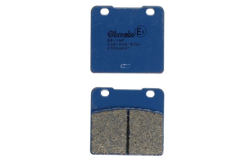 BREMBO sada brzdových destiček, kotoučová brzda SUZUKI GSX 1100 EF 84-85, GSX-R 1100, 750 85-88, RG 500 (GAMMA) 86, VS 800GL (INTRUDER), 1400GLP (INTRUDER), 750GLF (INTRUDER), 750GLP (INTRUDER), 600GL (INTRUDER) 86-99 (2P234NS, 2P234SS, 2P272NS, MCB542LF,