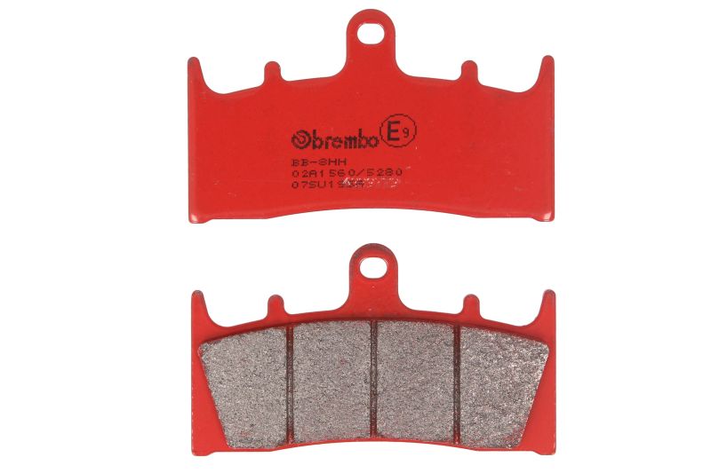 BREMBO sada brzdových destiček, kotoučová brzda KAWASAKI ZX-12R 1200 (NINJA) 00-03, ZX-6R 600 (NINJA) 98-99, ZX-9R 900 E (NINJA KAT), C (NINJA), B (NINJA) 96-01, SUZUKI GSF 1200 S (BANDIT), (BANDIT), SA (BANDIT ABS) 01-06, GSX 1300 R (HAYABUSA) 99-07, GSX