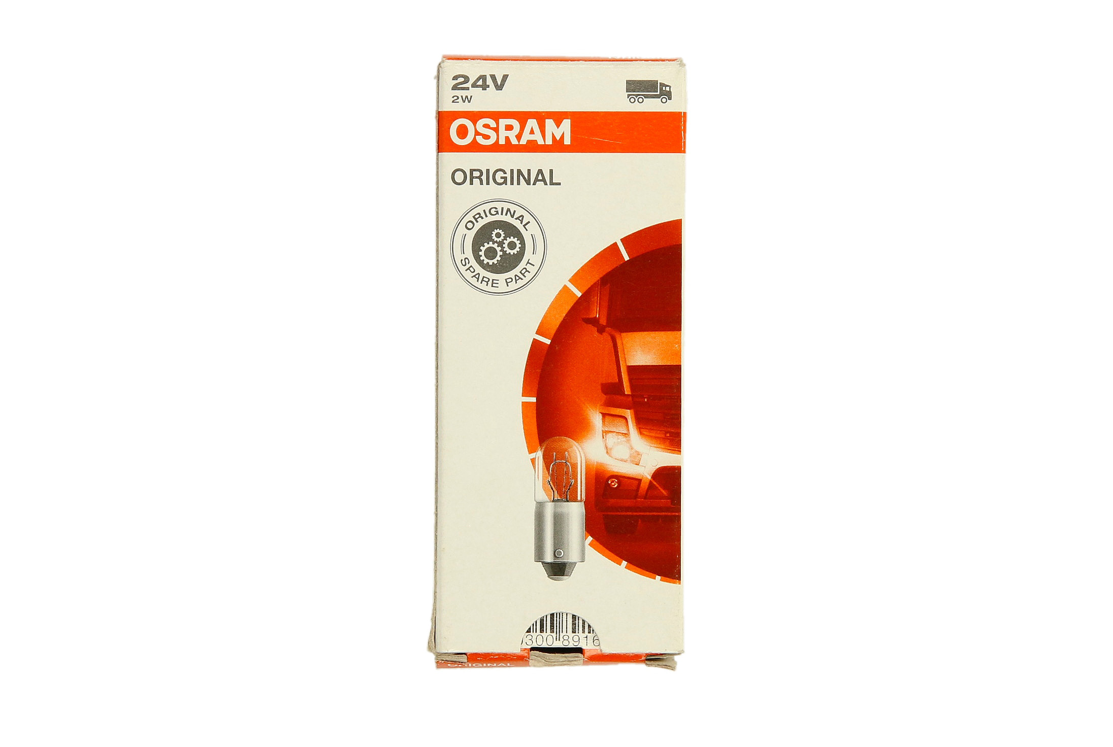 Автолампа 2W T2W 24V BA9S 2W/КРАТН. X10 OSRAM (3797) osram фото 4
