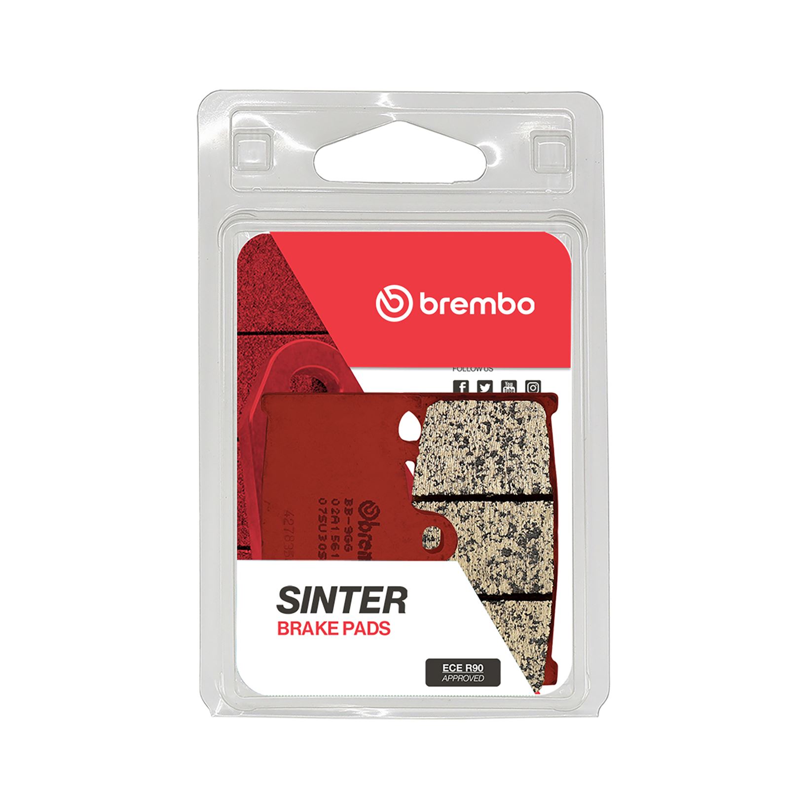BREMBO sada brzdových destiček, kotoučová brzda SUZUKI VL 1500 (INTRUDER), LC (C) (INTRUDER) 02-16 (MT07SU30SP, MCB741LF)
