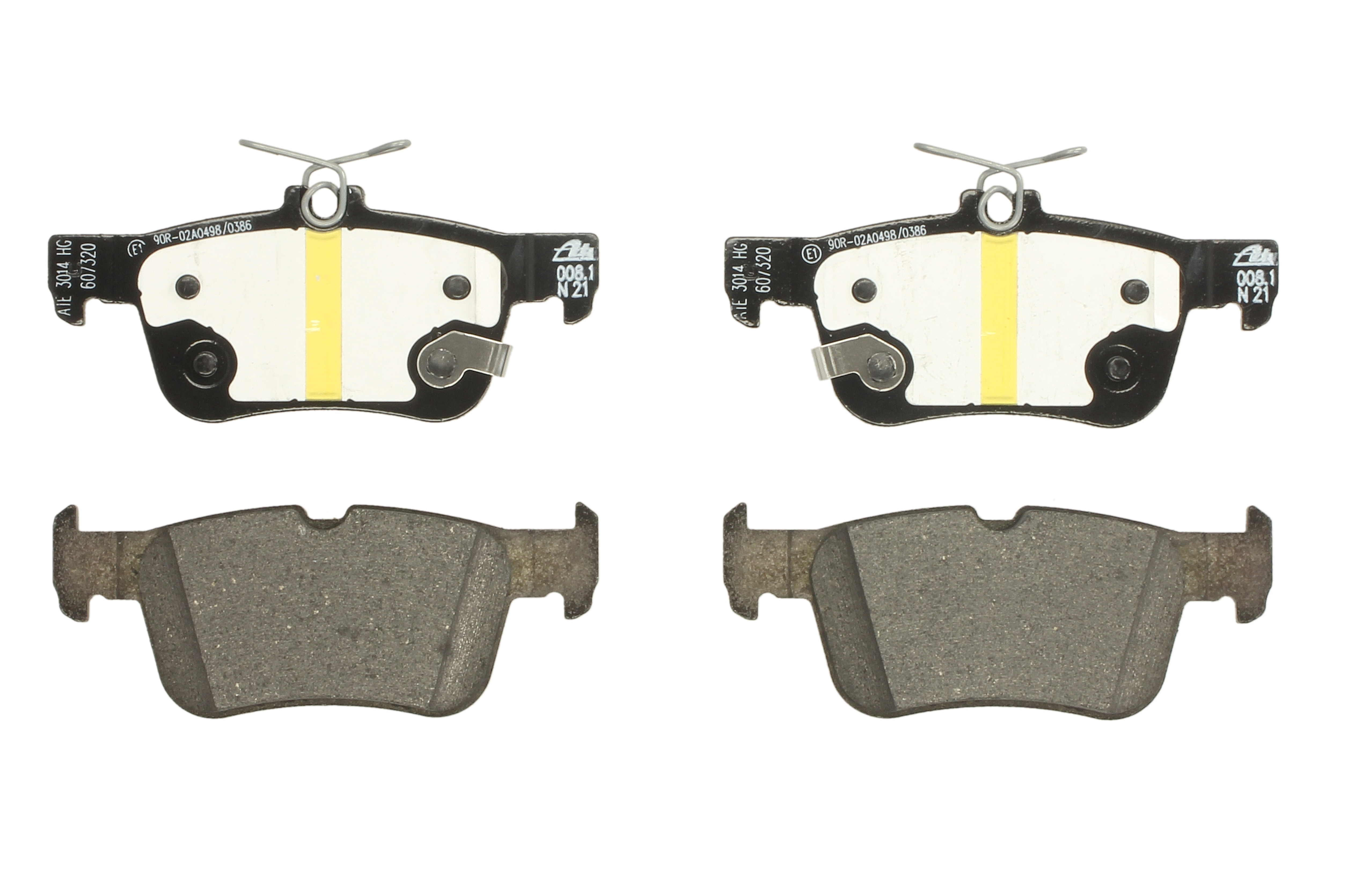 Комплект гальмівних колодок задн , FORD FOCUS IV, GALAXY III, GALAXY MK III, KUGA II, KUGA III, MONDEO V, S-MAX, FORD USA EDGE, FUSION 1.0-2.5H 09.12-