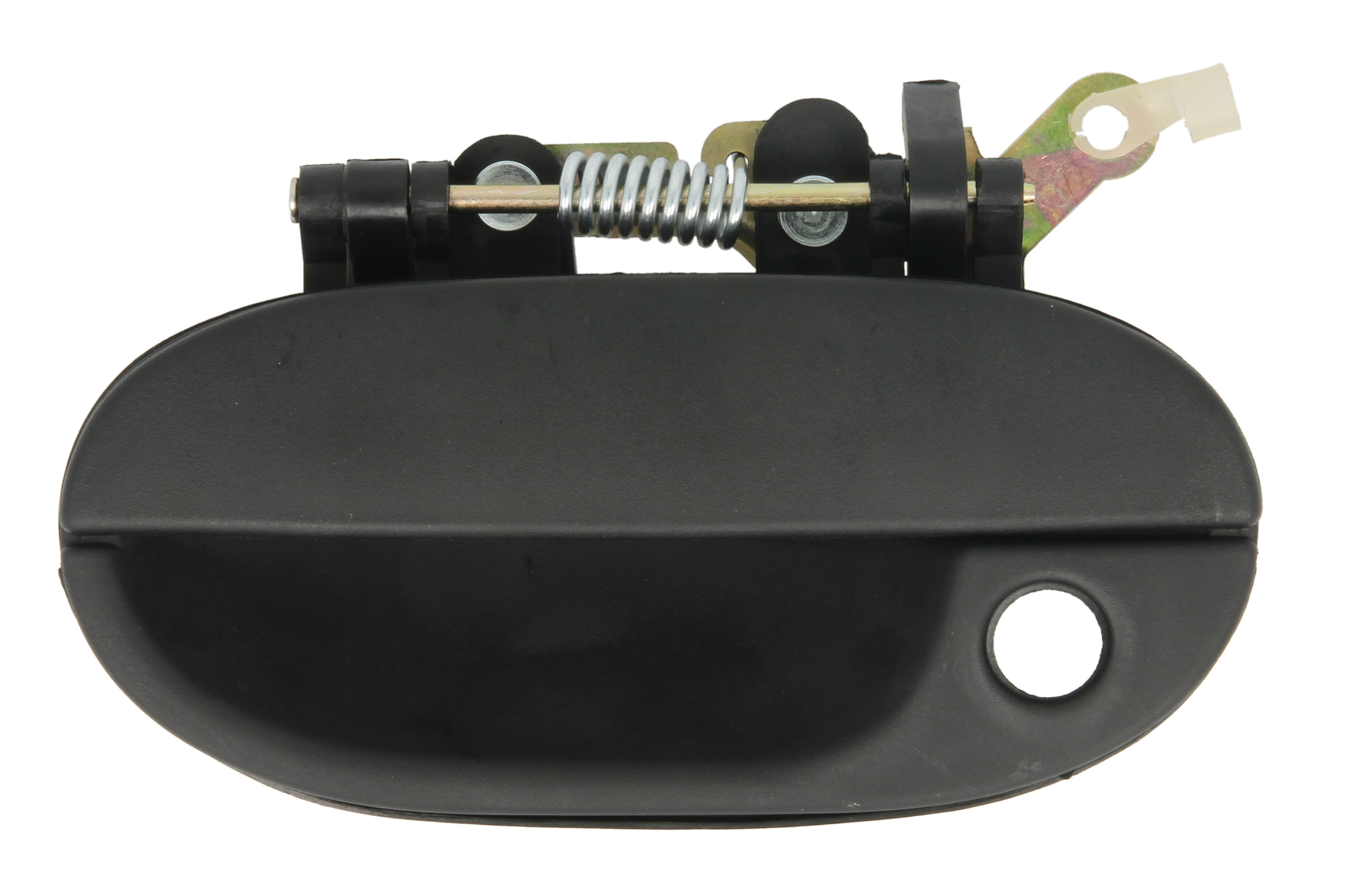Ручка дверей передн лів (зовнішн, з отвором для замка, чорна текстура) HYUNDAI ACCENT I 10.94-12.97