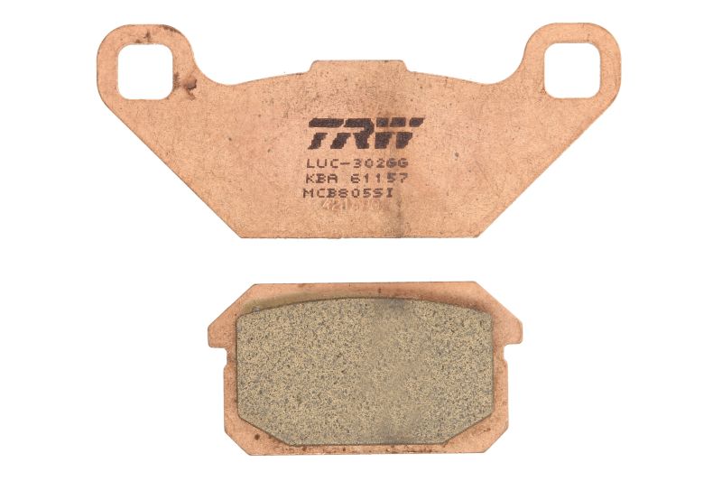 TRW MOTO sada brzdových destiček, kotoučová brzda ADLY 320 320 S, U 07, 500 500 S 08, ATV 300 (SPORT) 07, PGO BUGRIDER 200, 250 05-07 (B0053AQEXO)