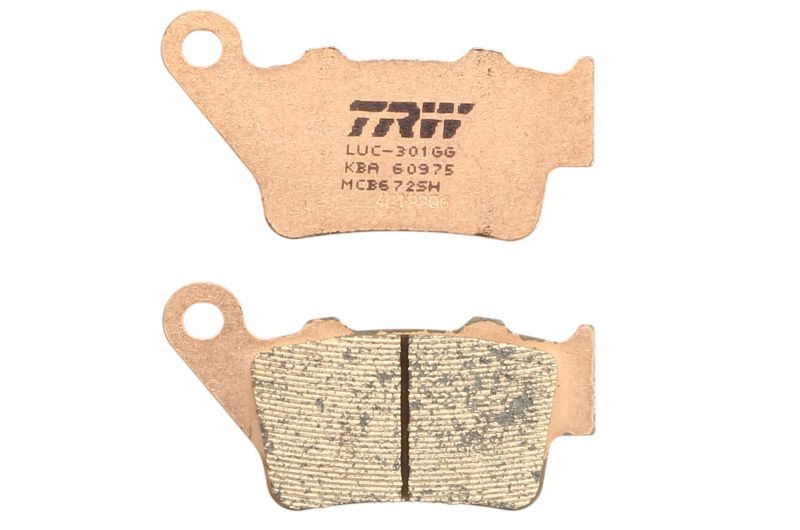 TRW MOTO sada brzdových destiček, kotoučová brzda APRILIA DORSODURO 750 08-16, ETV 1200 CAPONORD ABS, (CAPO NORD), (CAPO NORD) TRAVEL PACK 13-17, NA 850 (MANA) GT ABS, (MANA) ABS, (MANA) 07-16, PEGASO 650 (STRADA), IE 01-10, SL 750ABS (SHIVER), 900 ABS (S