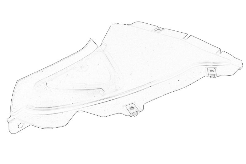 Prednja PVC zaštita točka za vozilo BMW 5 (F10), 5 (F11) 2.0-4.4