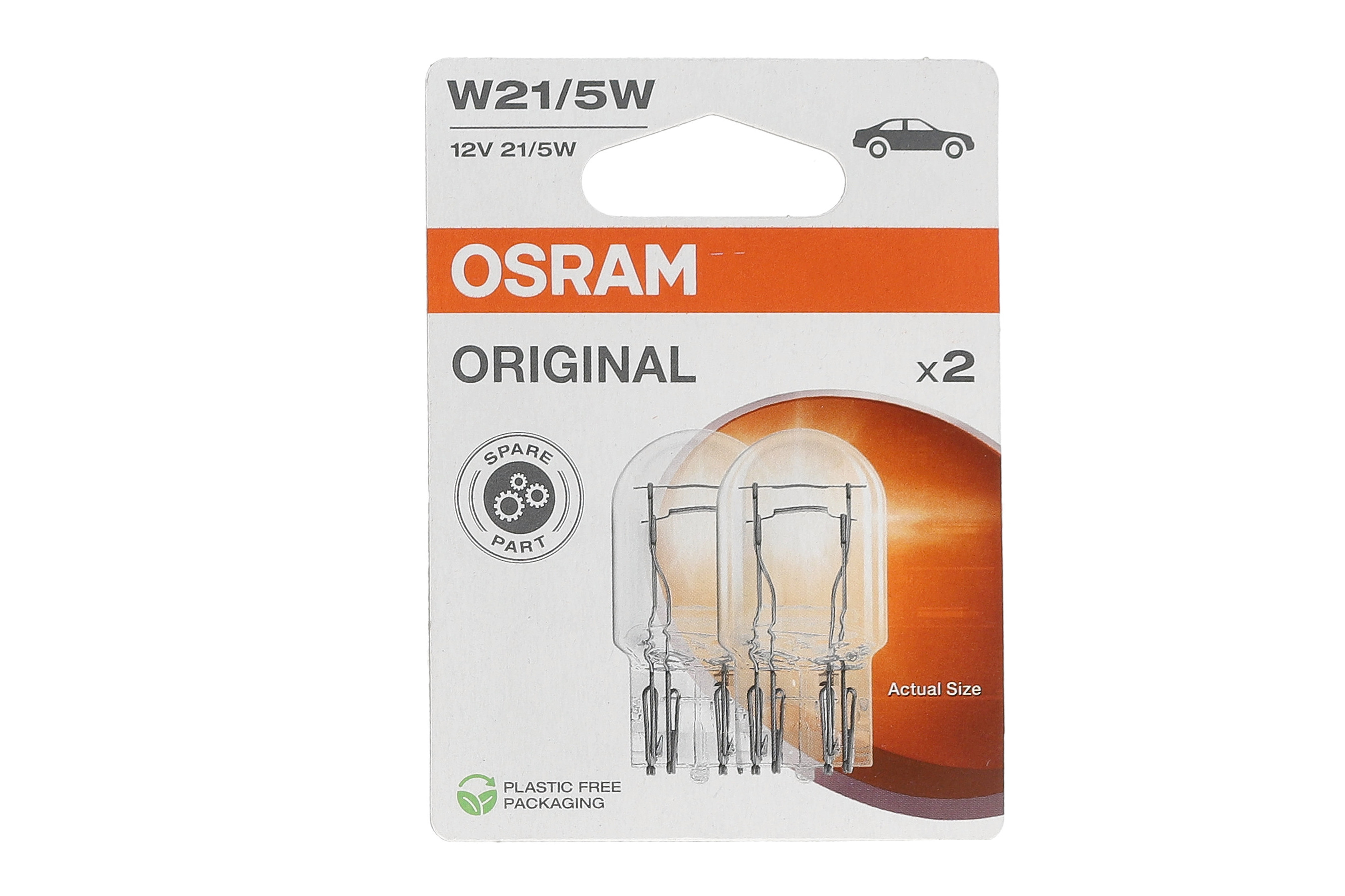 Автолампа 21/5W W21/5W 12V 21/5W W3X16Q/ORIGINAL LINE/2ШТ. BLISTER OSRAM (7515-2BL) osram фото 4