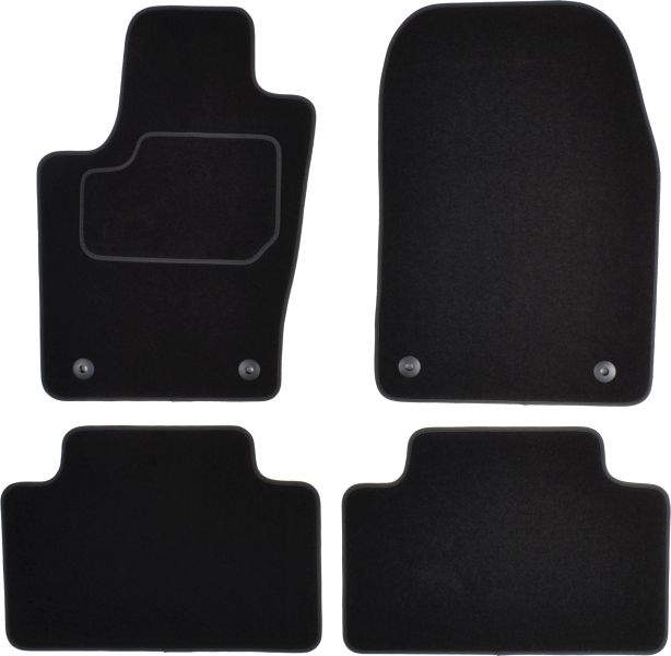 Set Covorase Auto Si Tavita Portbagaj JEEP GRAND CHEROKEE IV (WK, WK2) din 2010-2017, Cauciuc, Protectie Porbagaj, 4x Stickere auto cu JEEP