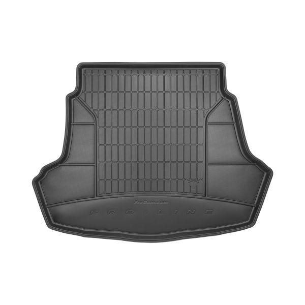 Set Covorase Auto Si Tavita Portbagaj KIA OPTIMA (JF) din 2015-2019, Cauciuc, Protectie Porbagaj, 4x Stickere auto cu KIA