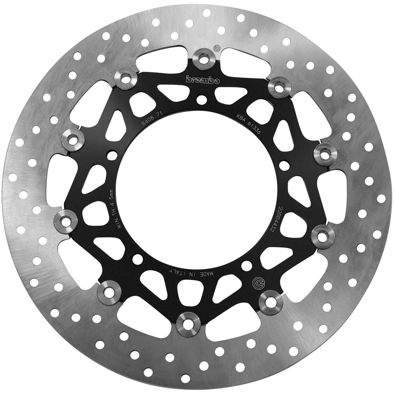 BREMBO brzdový kotouč YAMAHA FZ1 1000 N, N ABS, S ABS (FAZER), S 06-12, MT-10 1000 SP ABS, ABS, TOURER EDITION ABS 16-21, YZF-R1 1000 M 04-17, YZF-R6 600 17 (THP2124W)