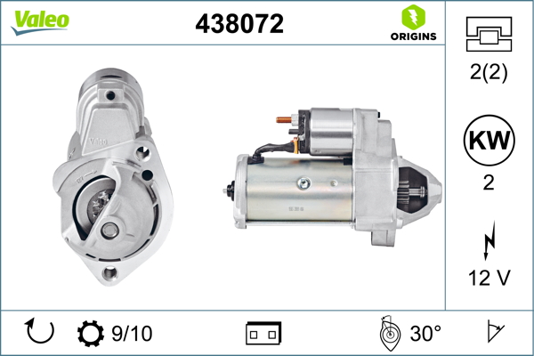 Anlaser starter za vozilo AUDI 80 B3