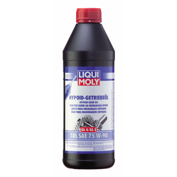 Олива трансмiсійна HYPOID-GETRIEBEOIL GL4/GL5 TDL SAE 75W-90 1Л LIQUI MOLY (1407) Liqui Moly фото 3