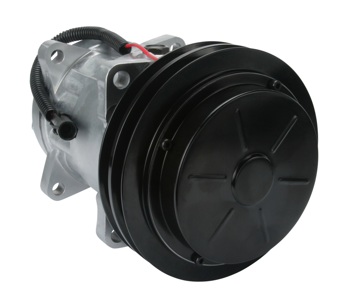 Compresor climatizare (R134a) potrivit CASE IH 48, 48 A, 52 2WD, 52 4WD, 58, 58 A, 63 2WD, 63 4WD, 68, 68 A, 75, 75 A, 235, 260, 290, 315, 340, 370, 110, 115, 120, 125, 130, 140, 120 2WD, 120 4WD