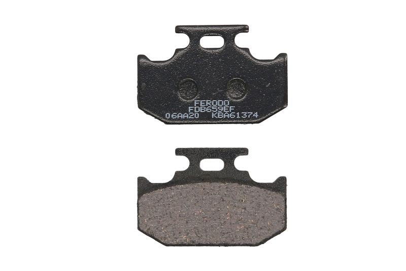FERODO sada brzdových destiček, kotoučová brzda KAWASAKI KX 500, 250, 125 89-97, SUZUKI DR 350S, 350, 350SE, 650E 90-99, RM 125, 250 89-95, YAMAHA TT 600 R 97-98, WR 400 F 98-02, YZ 125, 250 90-97