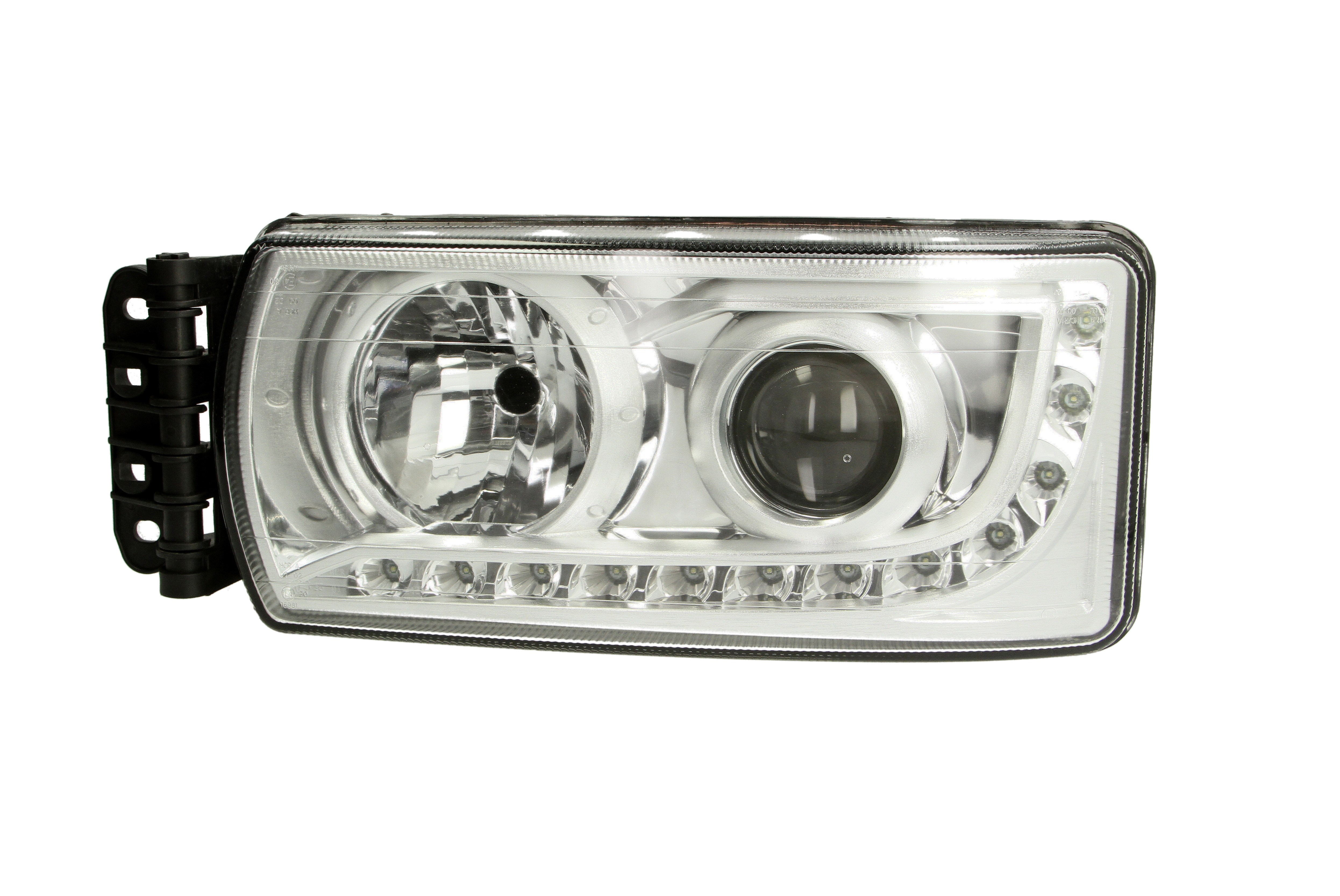 Фара лів (H7/LED, ручн, з контролером ECU, колір відбивача: хром) IVECO EUROCARGO IV, EUROCARGO V, STRALIS I, STRALIS II 02.02-