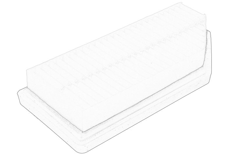 Piese Auto - Filtru aer potrivit DACIA JOGGER; MITSUBISHI ASX; RENAULT ARKANA I, CAPTUR II, CLIO V, MEGANE IV 1.6H 03.20- potrivit RENAULT